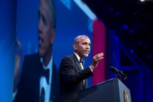 President Barack Obama delivers remark during the 39th Annual Congressional Hispanic Caucus Institute Public Policy Conference and Annual Awards Gala at the Walter E. Washington Convention Center in Washington, D.C., Sept. 15, 2016. (Official White House Photo by Chuck Kennedy)