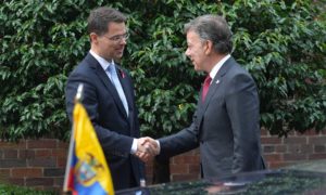 El Secretario de Estado de Irlanda del Norte, James Brokenshire calificó como “muy positiva” la visita de Estado al Reino Unido que realiza el Presidente Juan Manuel Santos.