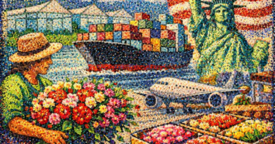 Flores ◇ Colombia  ◇ USA
