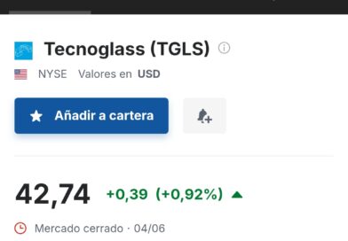 Sube Tecnoglass en Bolsa de NY