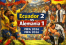 🟨🟥  Ecuador 2–1 Alemania   ◇ Virtudes y defectos 