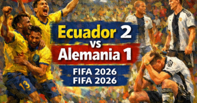 🟨🟥  Ecuador 2–1 Alemania   ◇ Virtudes y defectos 