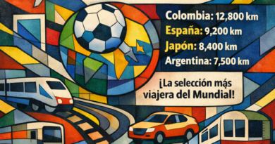 Colombia campeona de Kilometraje en Fifa 2026
