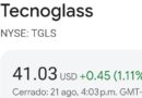 Sube Tecnoglass en la bolsa de NY
