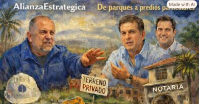 De parques a predios particulares