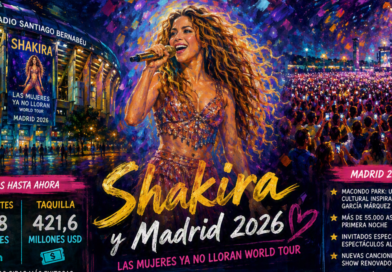 Shakira y Madrid 2026
