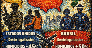 Porte de armas en USA y Brasil