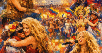 Carnaval y Shakira en Madrid